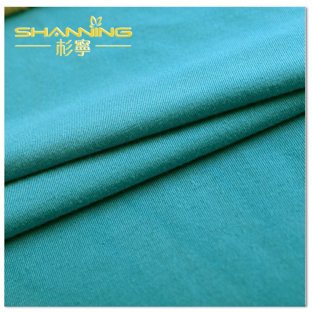 Polyester Cotton Stretch Waterproof Breathable Clothing Knit Fabric