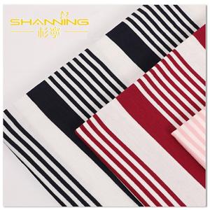 Good Quality Rayon Lycra Dry Fit Auto Engineer Stripe Solid Jersey Fabric
