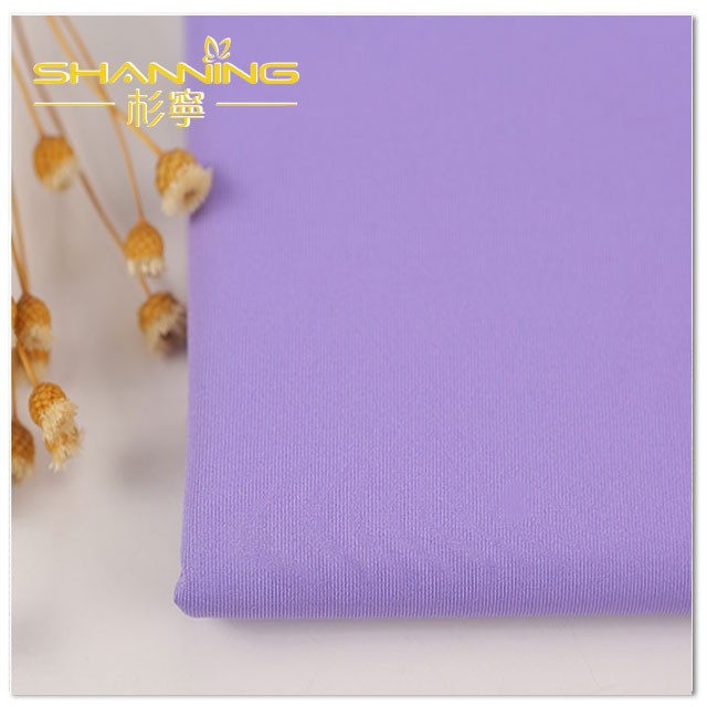 Dry Fit Polyester Lycra Plain Dyed Knit Fabric Manufacture