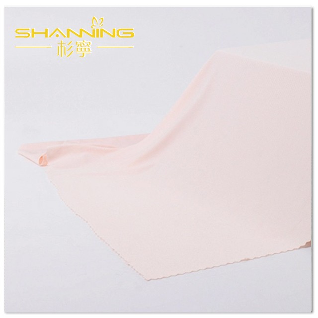 Polyester Spandex Plain Dyed Knit Jersey Fabric For Underwear