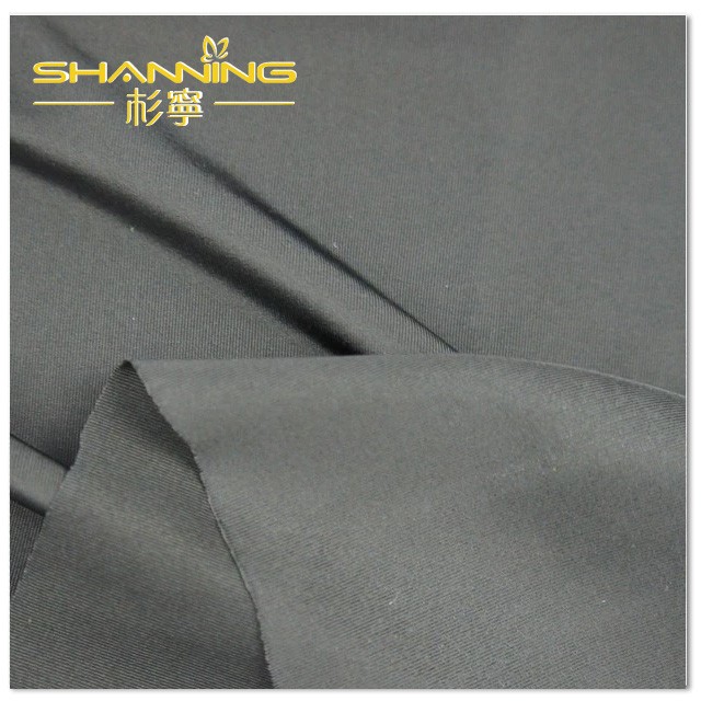 High Colour Fastness To Washing Polyester Spandex Solid Peach Skin Finish Knit Jersey Fabric