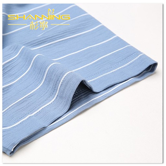 Polyester Lycra Yarn Dyed Feeder Stripe Jersey Knit Fabric