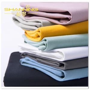 Bio-Wash Cotton Lycra Solid Dyed Knitting Jersey Fabric For Garment