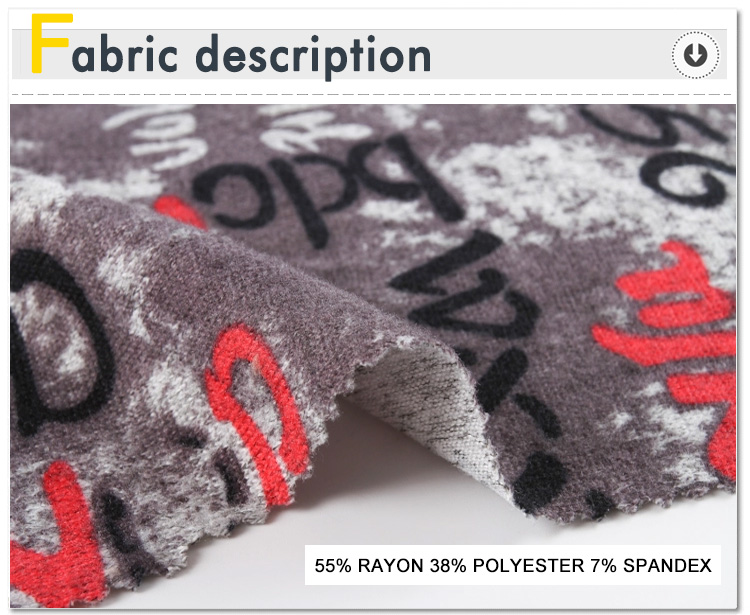 Polyester Viscose Spandex Fabric
