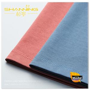 95% micro modal 5% elastan tessuto per indumenti in maglia tinta unita