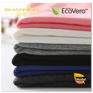 Tissu en tissu tricoté en jersey simple de couleur unie extensible en rayonne modale