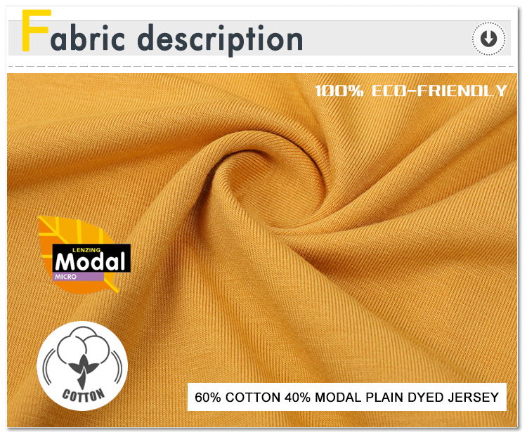 60 Cotton 40 Modal Fabric