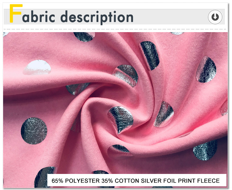polyester cotton fleece