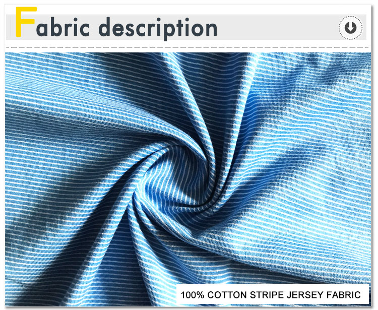 Cotton stripe Fabric