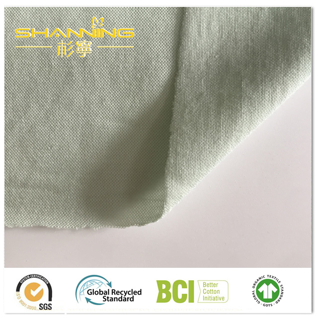 UV resistant Bamboo Cotton Nylon Blended New Material Advanced Pique Fabric