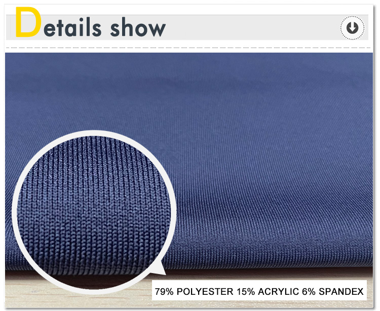 polyester acrylic elastane scuba polyester acrylic elastane scuba