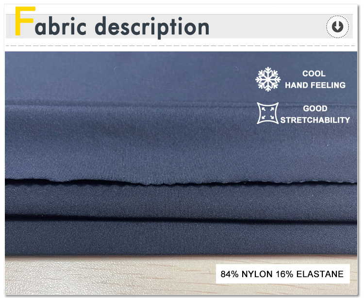 nylon elastane jersey