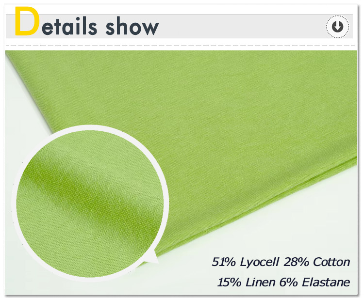 linen jersey fabric