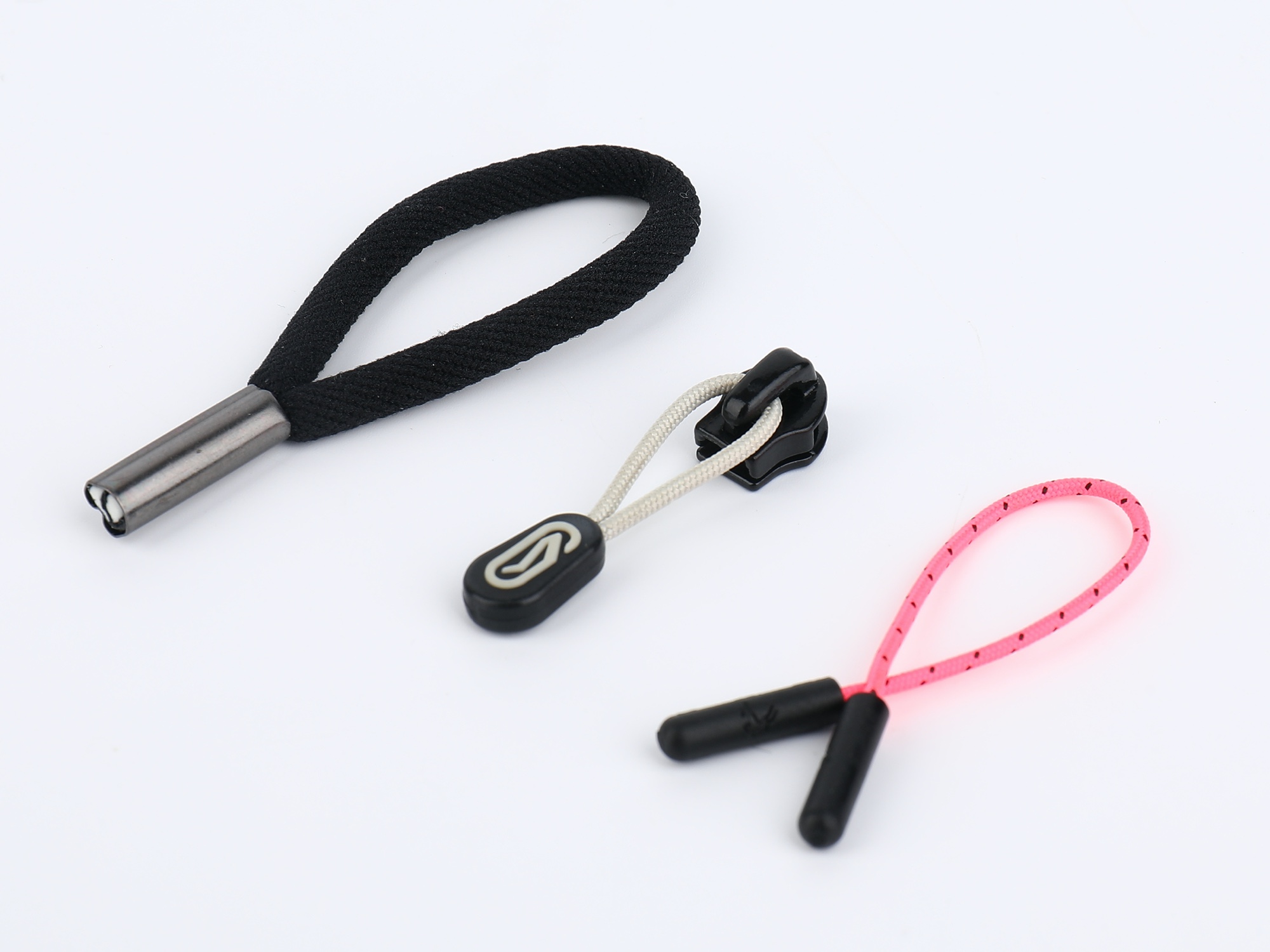 Functional Metal Tip Zipper Pulls