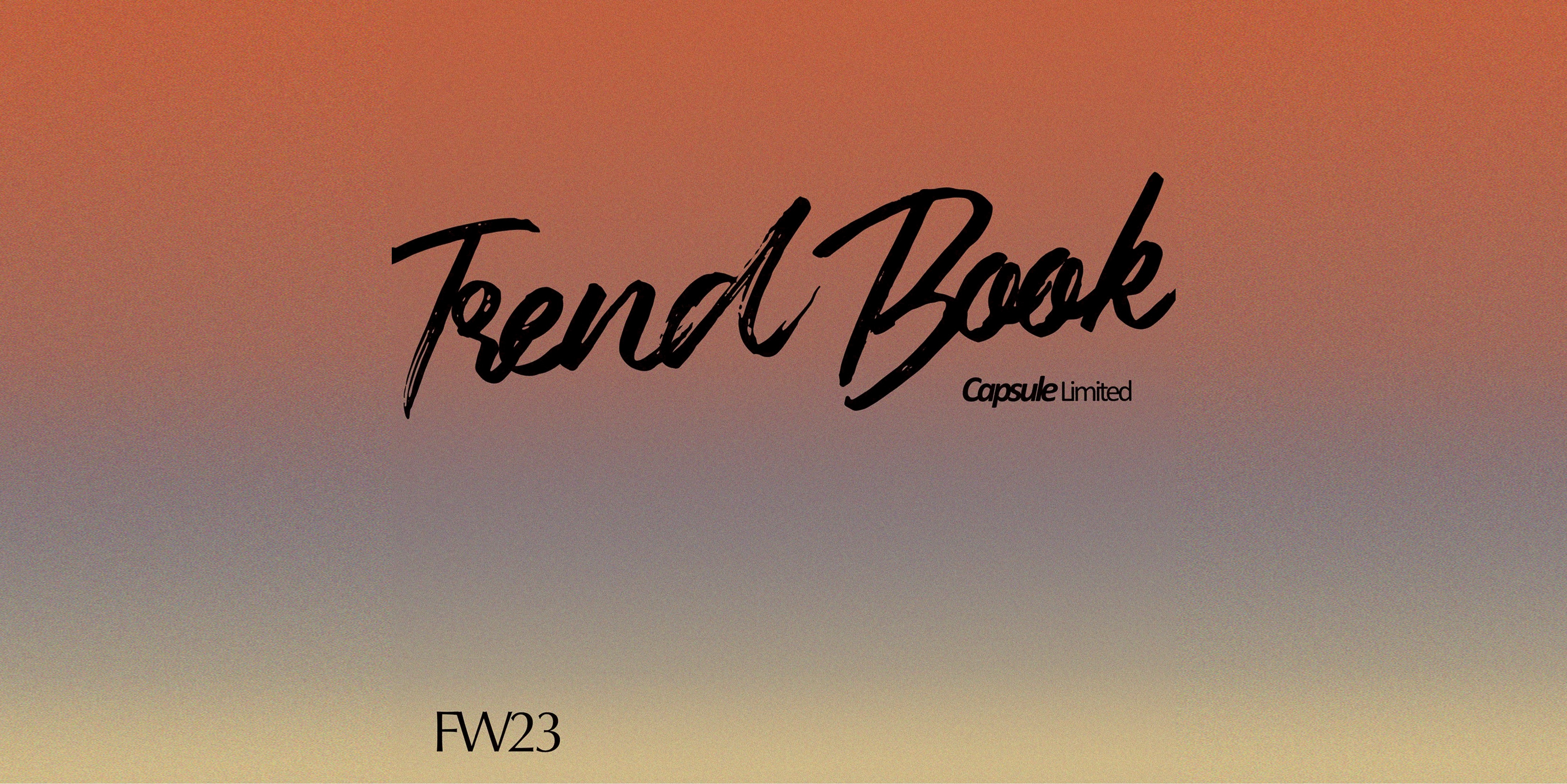 Capsula Trendbook FW23