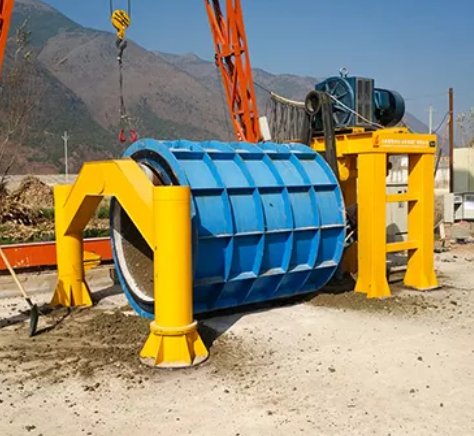 production line for concrete pipeline