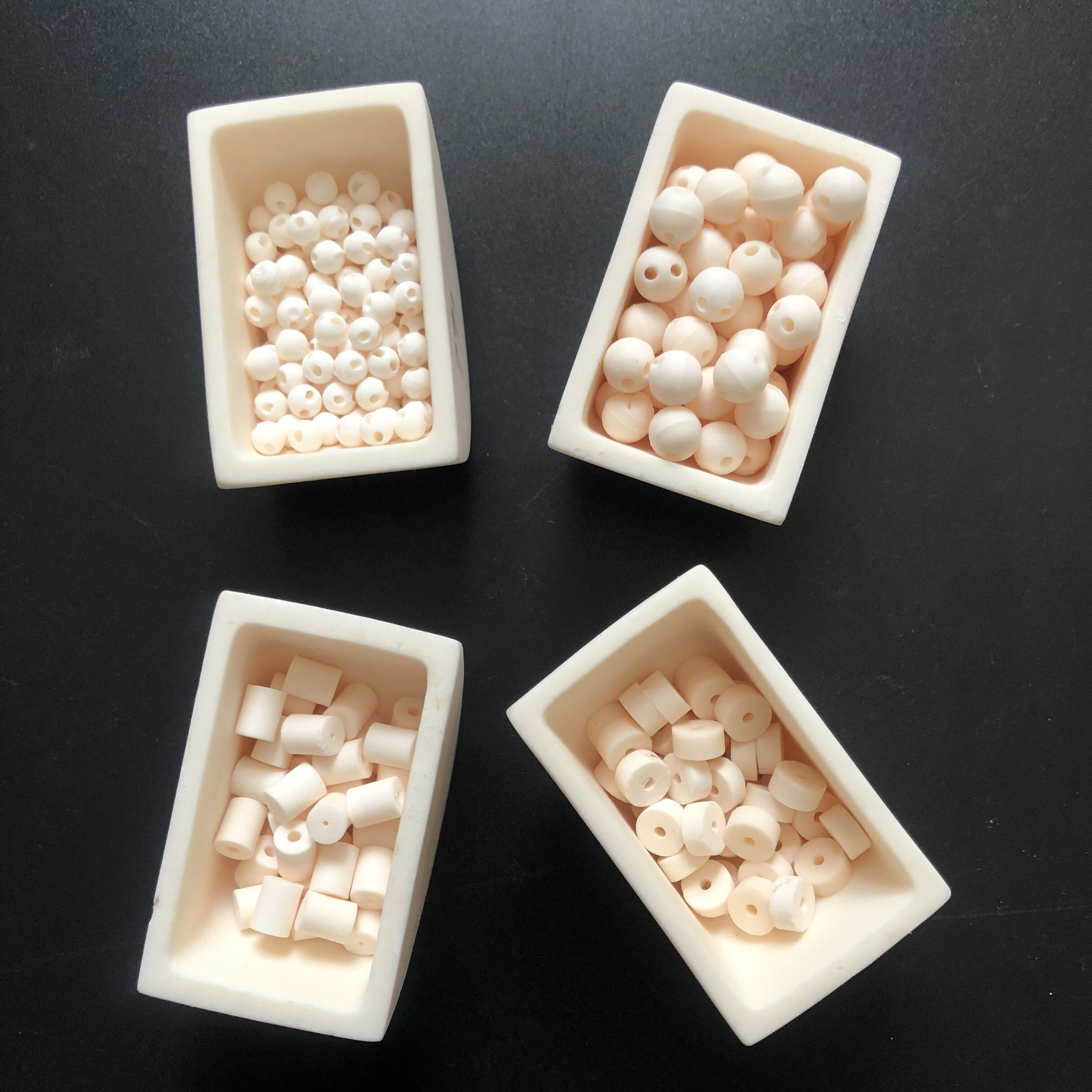 Alumina Ceramic Multi Bores Beads