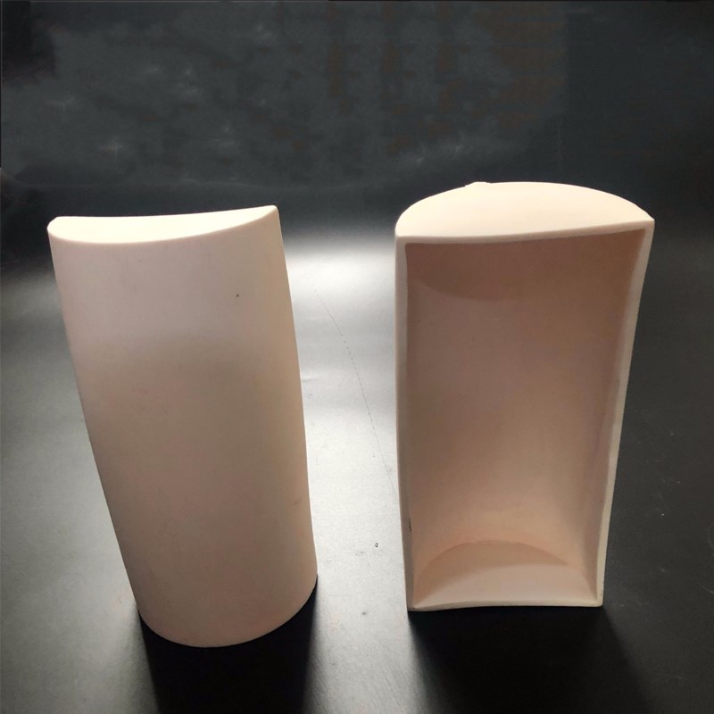 Crisol de cerámica de alúmina para laboratorio químico