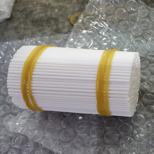 Alumina ceramic rods for combustion experiments have been shipped.