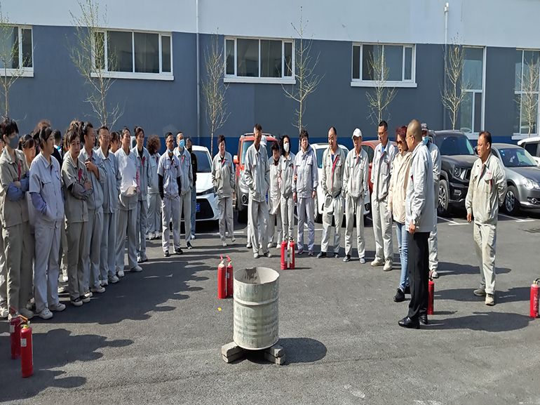 simulacro de incendio