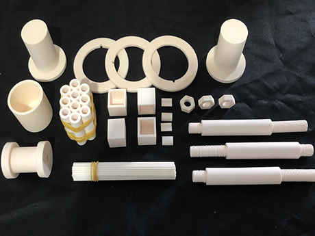 Piezas resistentes al desgaste de alúmina