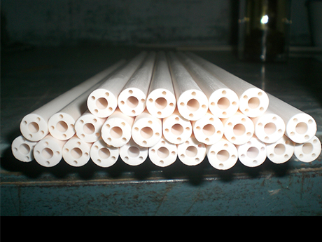 Tubos cerámicos de alúmina porosa