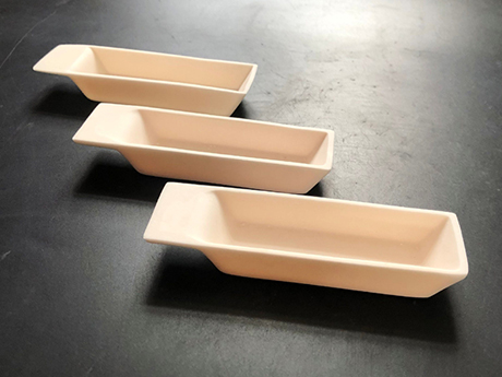 Barcos de crisoles de cerámica de alúmina de alta pureza para laboratorio