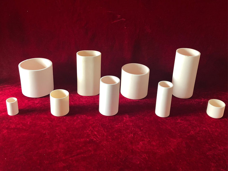 Alumina Cylindrical Crucible