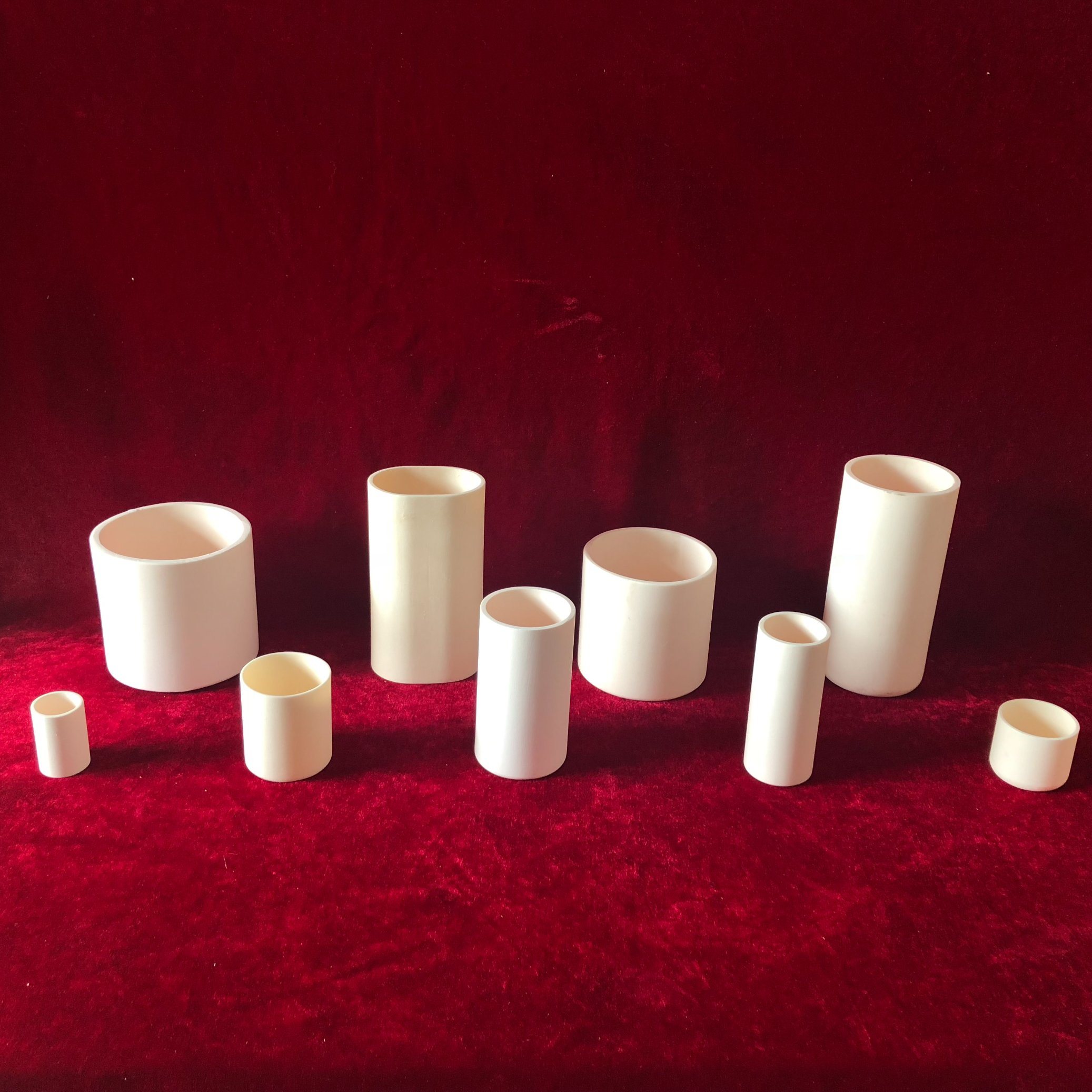 Alumina Cylindrical Crucible