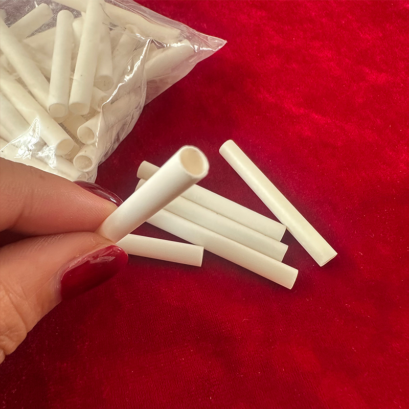 Tubo de alúmina de espesor de pared ultrafino