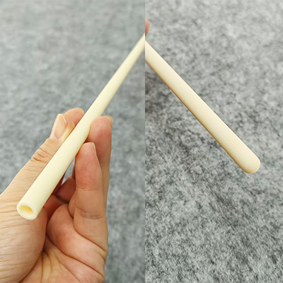 Aluminiumoxide keramische beschermbuis voor de glasindustrie