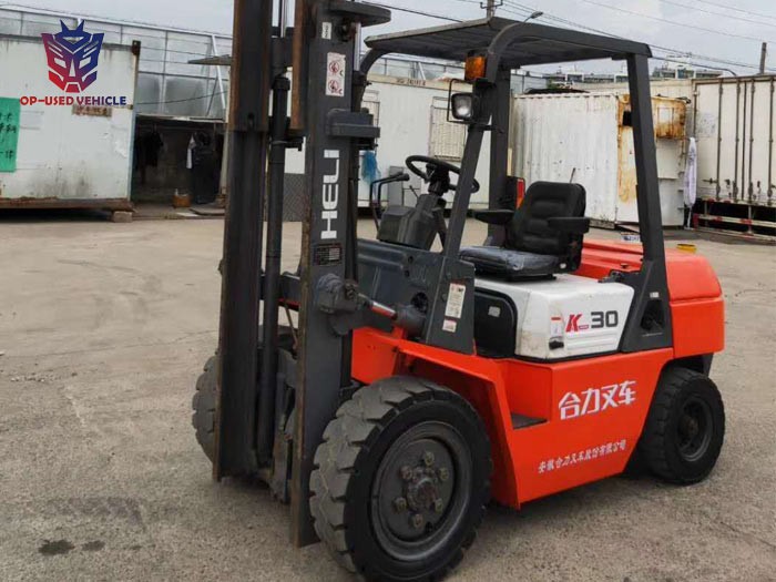 China Second hand Heli Electric Fork lift Truck