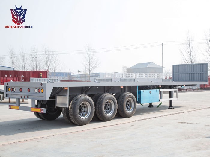 Shipping Container Flat bed Truck Trailer Price