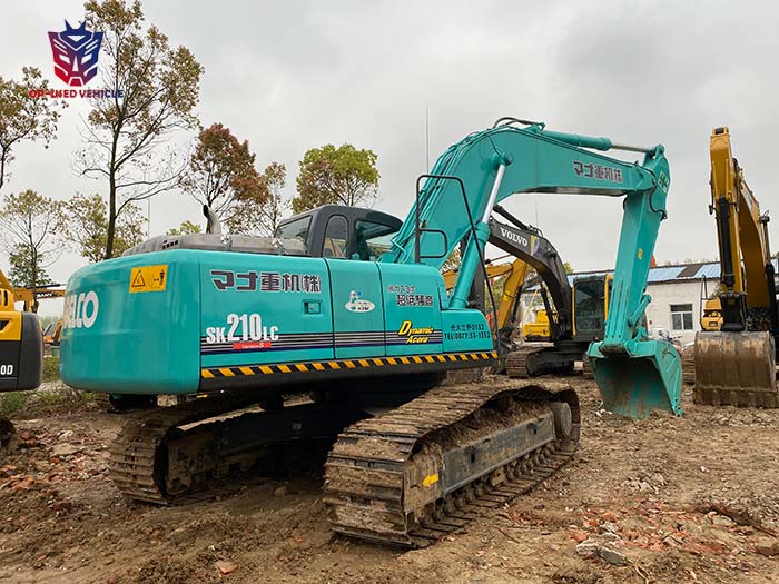 Used Construction Machinery Excavators Kobelco SK210