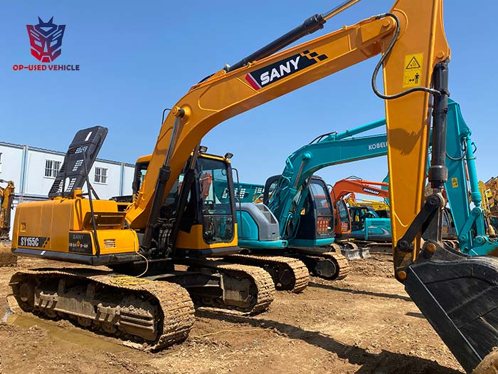 Used Sany SY155C Secondhand Excavators Manufacturers, Used Sany SY155C Secondhand Excavators Factory, Supply Used Sany SY155C Secondhand Excavators