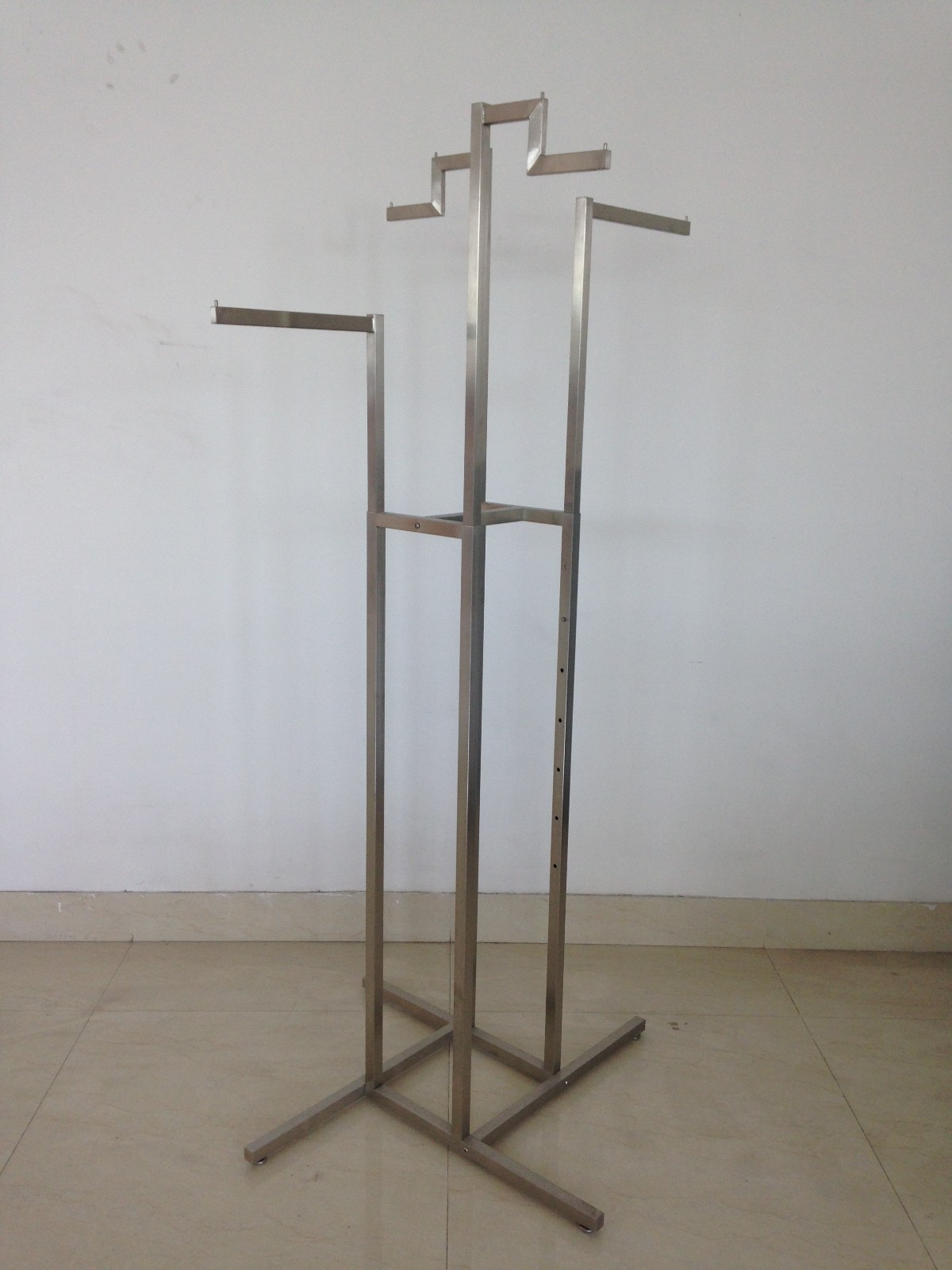 Stainless Clothing Display Stand