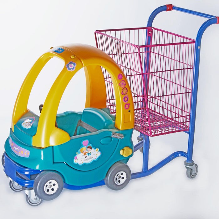 Functionele winkelwagen voor kinderen