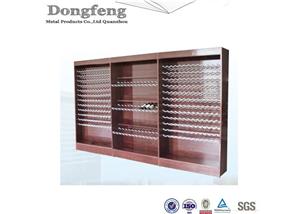 Diseño de estante de vino de metal