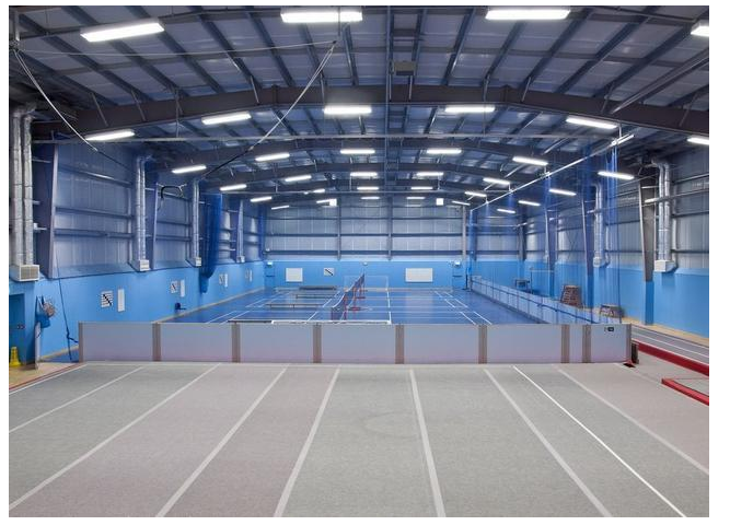 Jenis Lantai Gelanggang Badminton / Terdapat tiga jenis permukaan