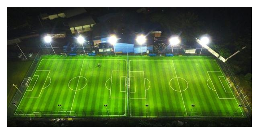 lumière led pour le stade