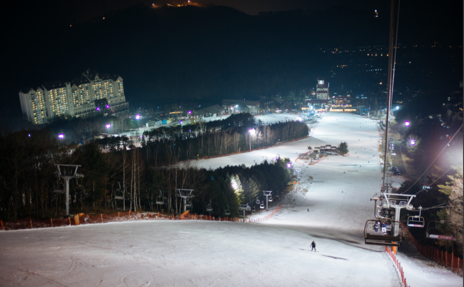 ski resort light