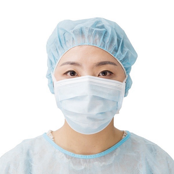 3-fache chirurgische Maske mit Krawatte