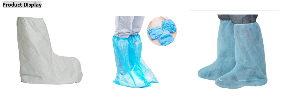 Supply Non Woven Boot Cover With Elastic Wholesale Factory - HUBEI YI-YA  PROTECTIVE PRODUCTS CO., LTD.