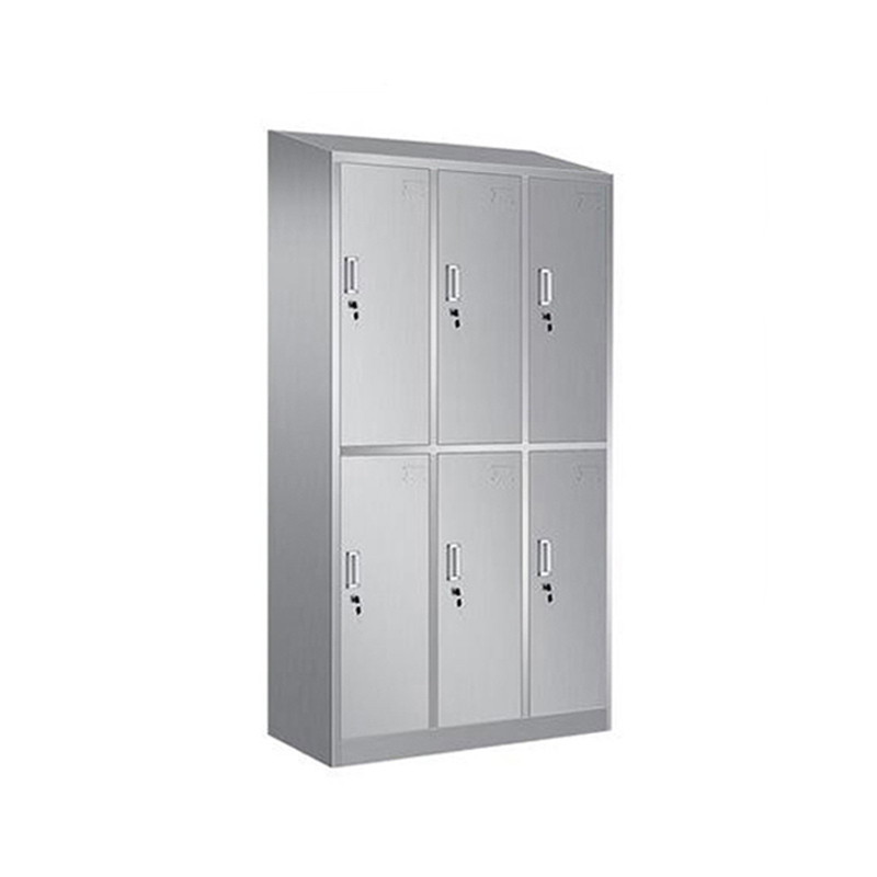 Casillero escolar inclinado de acero con patas verticales, Precio bajo