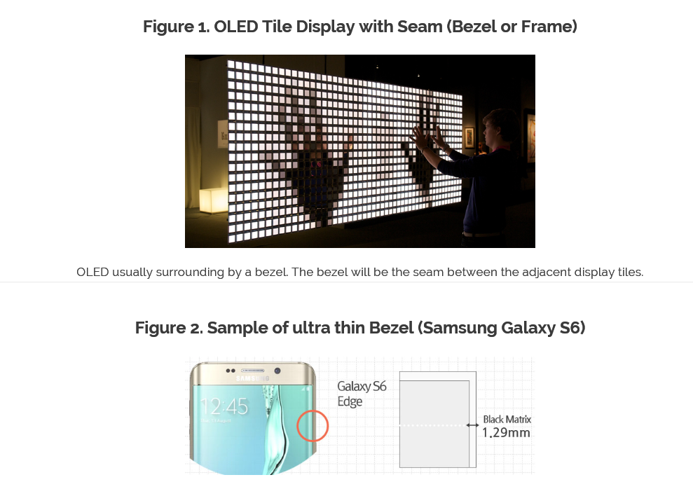 SEM mostrar telha com fibra ótica taper array