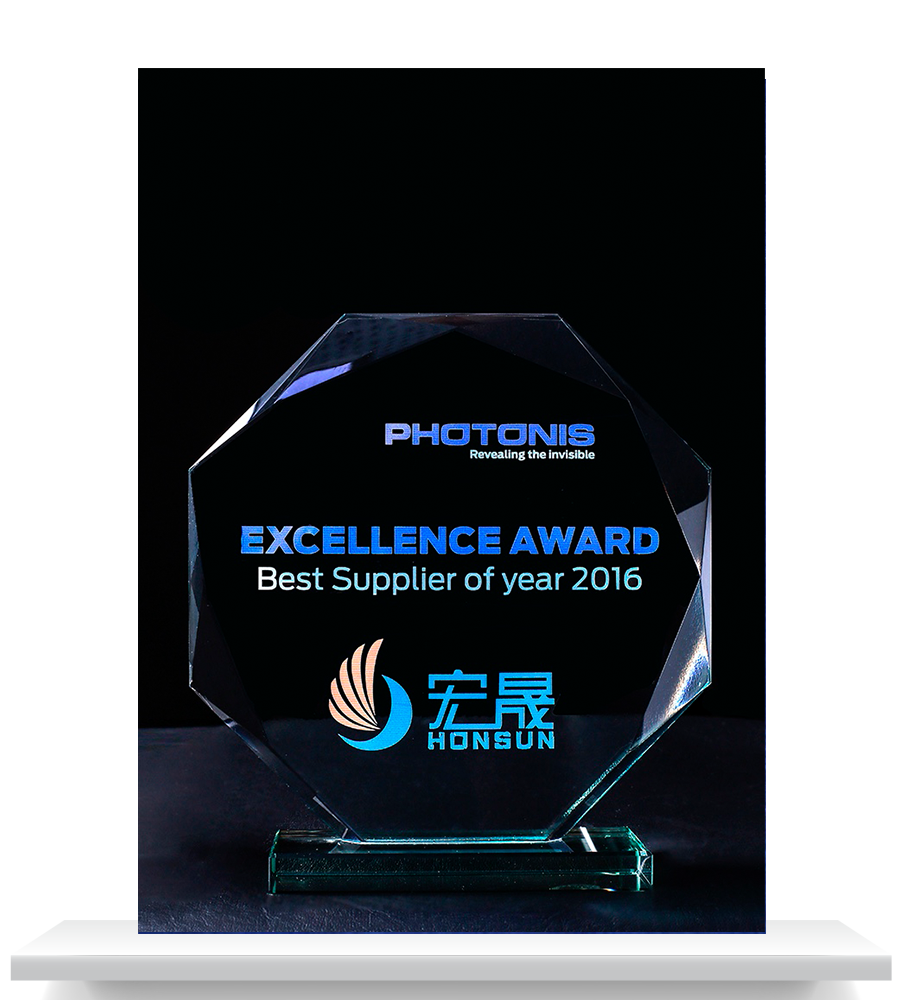 Excellence Award From PHOTONIS in France