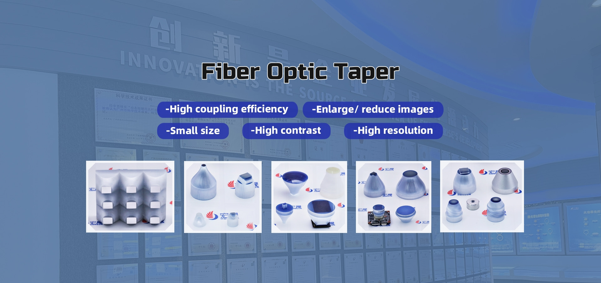 Glasvezel taper