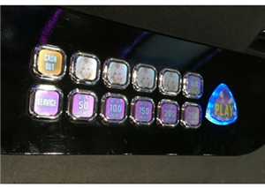 Casino interactieve speeltafel op basis van Fiber Optic Plate