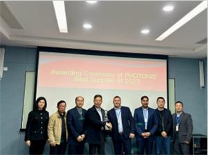 Wij feliciteren ons bedrijf van harte met de onderscheiding van PHOTONIS' Global Best Supplier of 2023