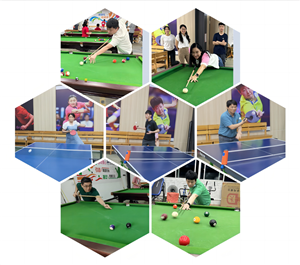 El III Concurso de Tenis de Mesa y Billar está en pleno desarrollo